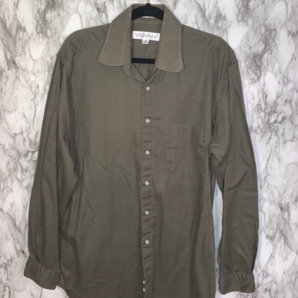 Perry Ellis Portfolio Button Down